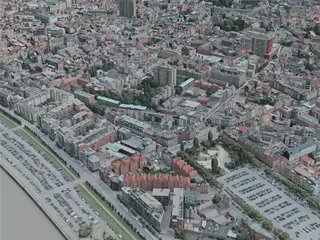 Antwerp City, Belgium (2020) 3D Model preview