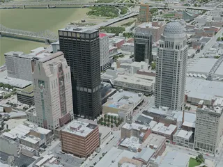 Louisville City, USA (2020) 3D Model preview