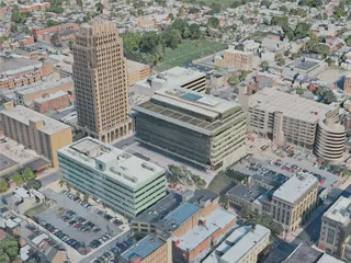 Allentown City, USA (2020) 3D Model preview