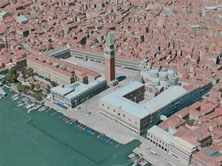 Venice City, Italy (2020) 3D Model preview