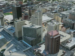 Toledo City, USA (2020) 3D Model preview