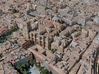Granada City, Spain (2020) 3D Model preview