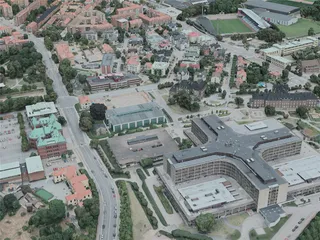 Helsingborg City, Sweden (2020) 3D Model preview