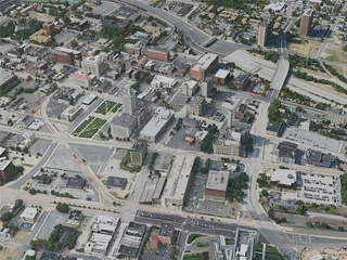 Camden City, USA (2020) 3D Model preview