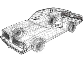 Pontiac LeMans (1979) 3D Model preview