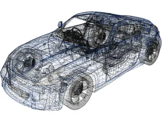 Nissan 370Z (2009) 3D Model preview
