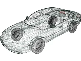 Oldsmobile Intrigue (2000) 3D Model preview