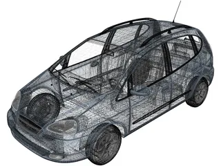 Daewoo Tacuma (2004) 3D Model preview