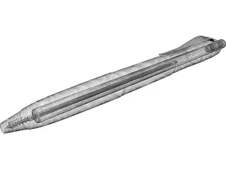 Ballpen 3D Model preview