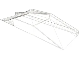 Ramp for Skeating 3D Model preview
