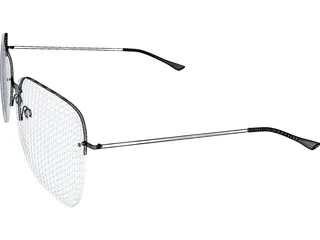 Glasses 3D Model preview