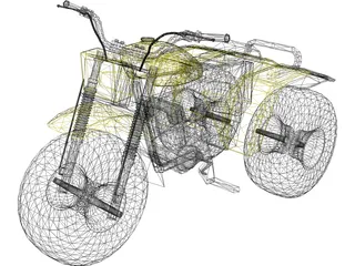 Tricycle 3D Model preview