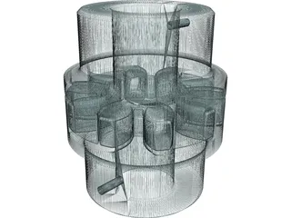 Clutch 3D Model preview