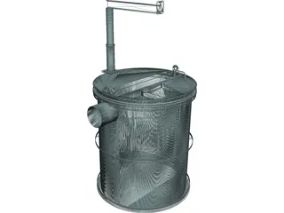 Mini Silos 3D Model preview