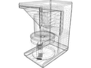 Coffee Maker 3D Model preview