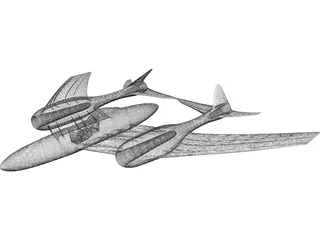F-32 Swift 3D Model preview