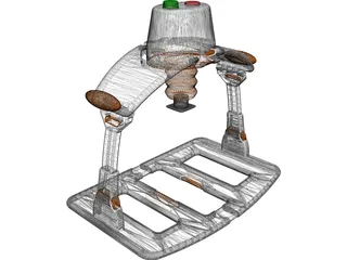 Chest Pump 3D Model preview