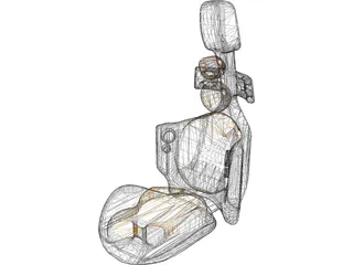 Concept Chair 3D Model preview