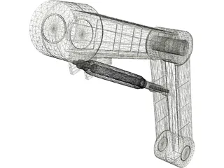 Robot Hand 3D Model preview