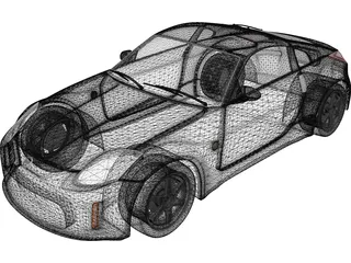Nissan 350Z 3D Model preview