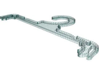Underwear Hanger 3D Model preview