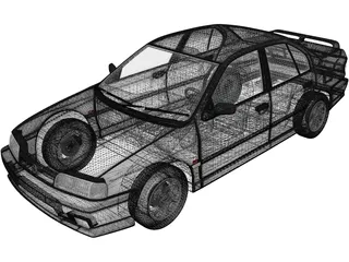 Nissan Primera (1990) 3D Model preview