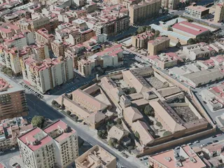 Huelva City, Spain (2020) 3D Model preview