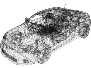Scion tC (2012) 3D Model preview