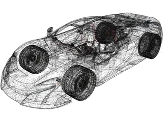 McLaren 675LT (2016) 3D Model preview
