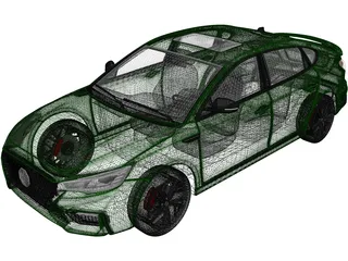 MG 6 (2021) 3D Model preview