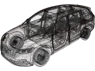 Volkswagen Viloran (2020) 3D Model preview