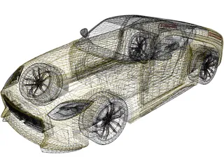 Nissan Z Proto (2021) 3D Model preview