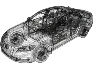 Volkswagen Lavida Plus (2021) 3D Model preview