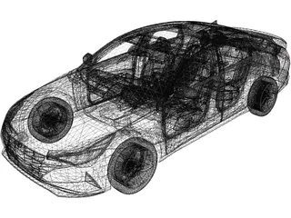 Hyundai Elantra (2021) 3D Model preview