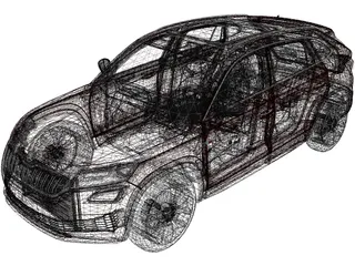Skoda Kodiaq GT (2020) 3D Model preview