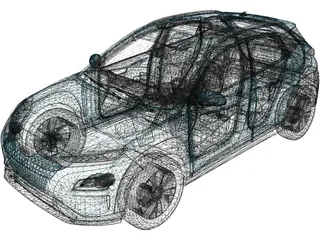 Hyundai Encino EV (2019) 3D Model preview