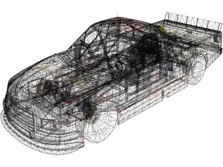 NASCAR (2020) 3D Model preview