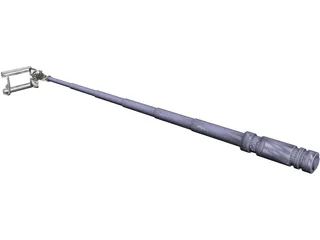 Selfie Stick 3D Model preview