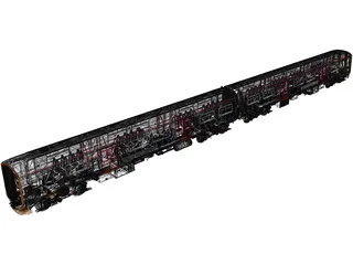 British Rail Class 150 Sprinter (1984) 3D Model preview