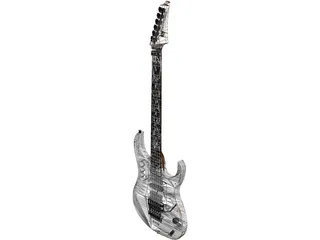 Ibanez JEM 3D Model preview