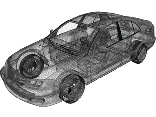 Nissan Sunny Neo GL (2000) 3D Model preview