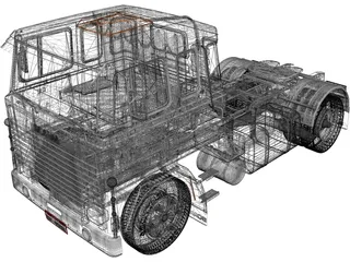 Scania LK 140 4x2 3D Model preview