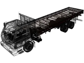 Volkswagen 23220 (2009) 3D Model preview
