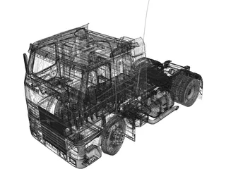 Volvo FH12 3D Model preview