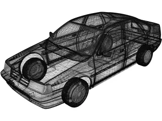 Fiat Tempra (1994) 3D Model preview