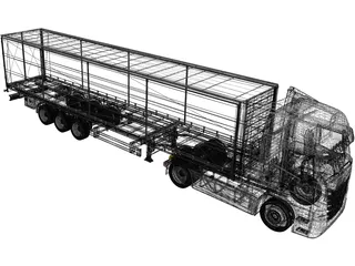 Iveco S-Way (2020) 3D Model preview
