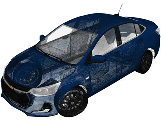 Chevrolet Onix (2021) 3D Model preview
