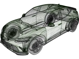 Genesis GV60 (2021) 3D Model preview