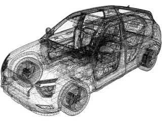 Hyundai ix35 CN (2021) 3D Model preview