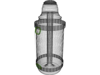 Thermos 3D Model preview
